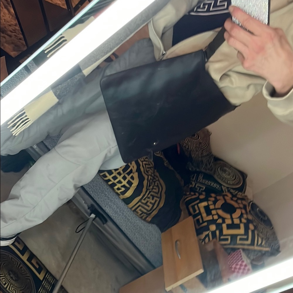 Prada Black Messenger Bags